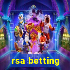 rsa betting