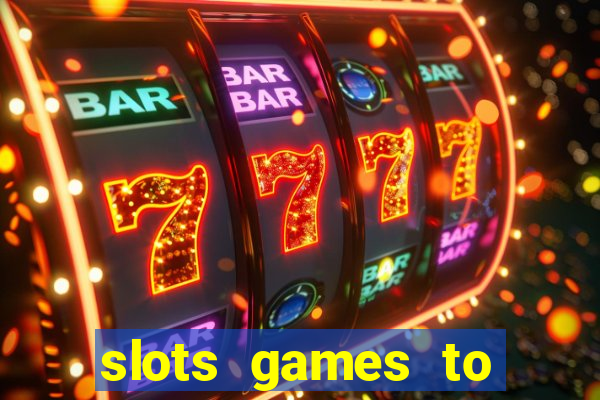 slots games to play for free