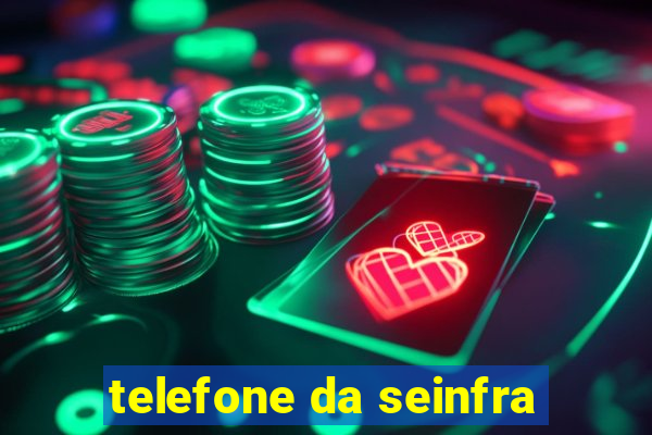 telefone da seinfra