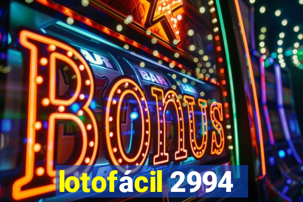 lotofácil 2994