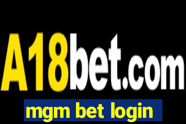 mgm bet login