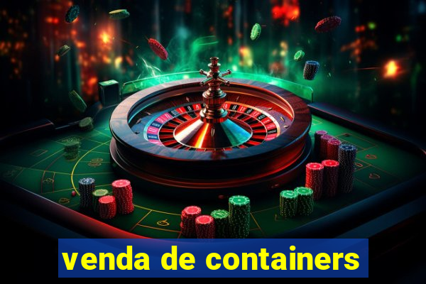 venda de containers