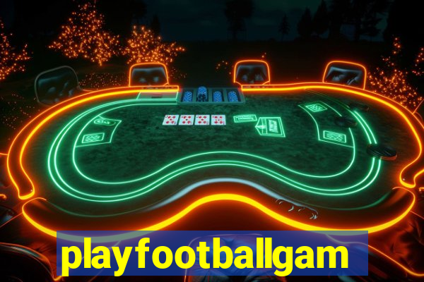 playfootballgames