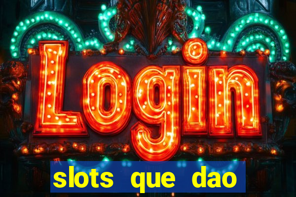 slots que dao bonus sem deposito