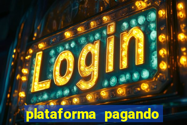 plataforma pagando bonus no cadastro