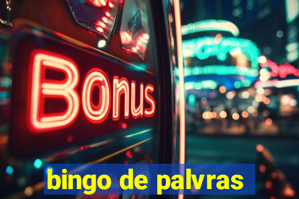 bingo de palvras