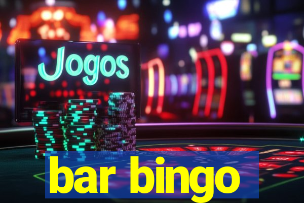 bar bingo