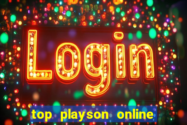 top playson online slot sites