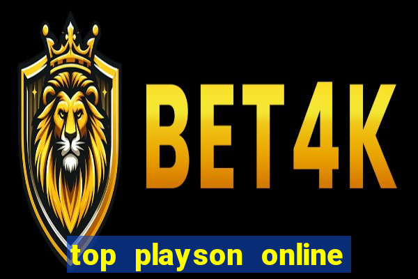 top playson online slot sites