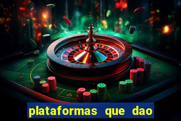 plataformas que dao bonus sem deposito