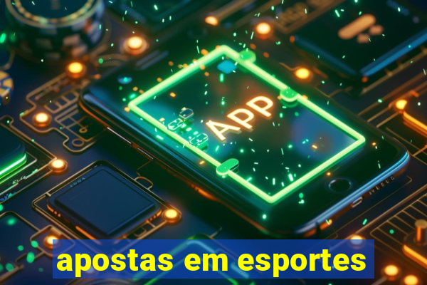 apostas em esportes