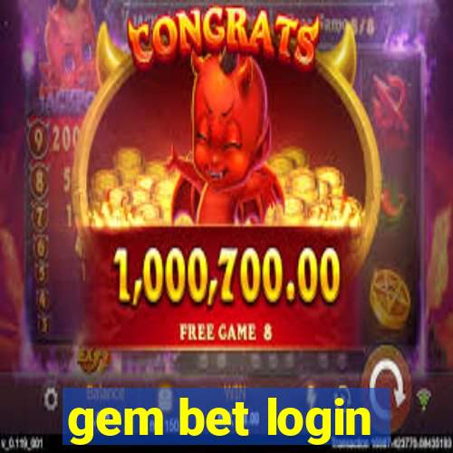 gem bet login