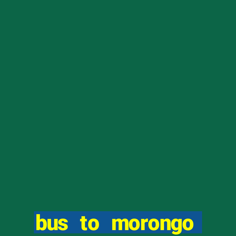 bus to morongo casino from orange county