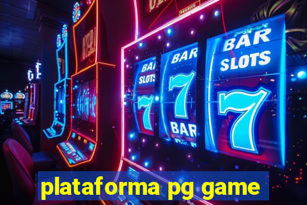 plataforma pg game