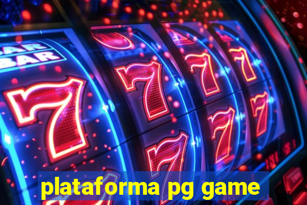 plataforma pg game