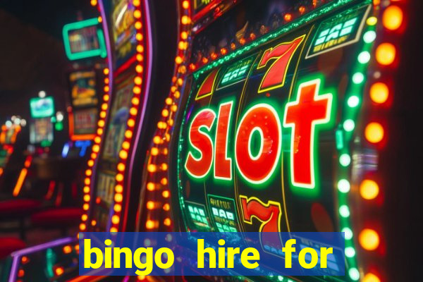 bingo hire for parties leigh