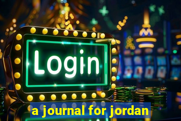 a journal for jordan