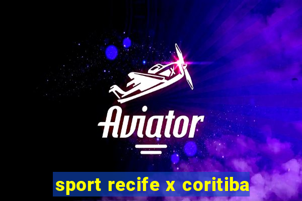 sport recife x coritiba