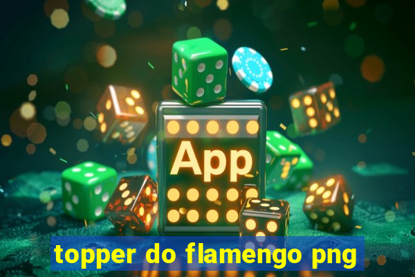 topper do flamengo png