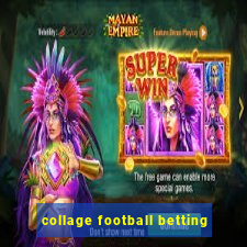 collage football betting