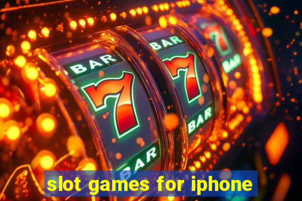 slot games for iphone