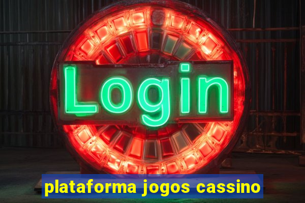 plataforma jogos cassino