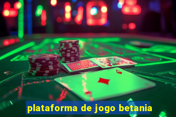 plataforma de jogo betania