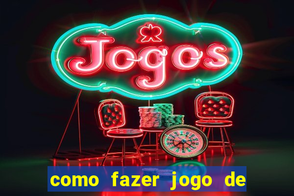 como fazer jogo de bicho online