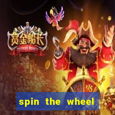 spin the wheel with roulette