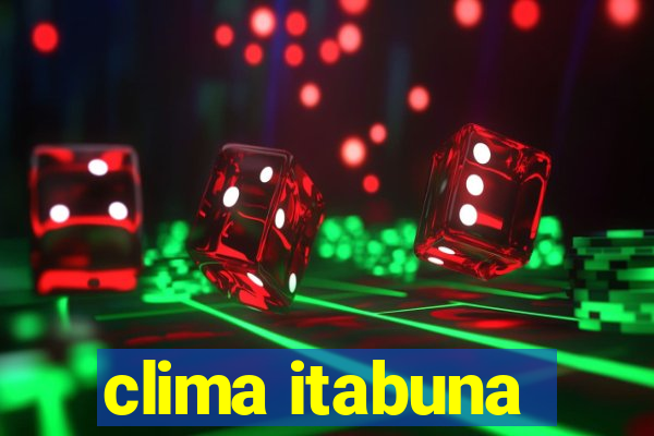 clima itabuna