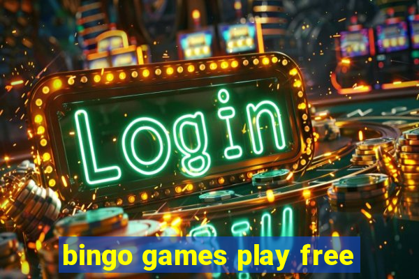 bingo games play free