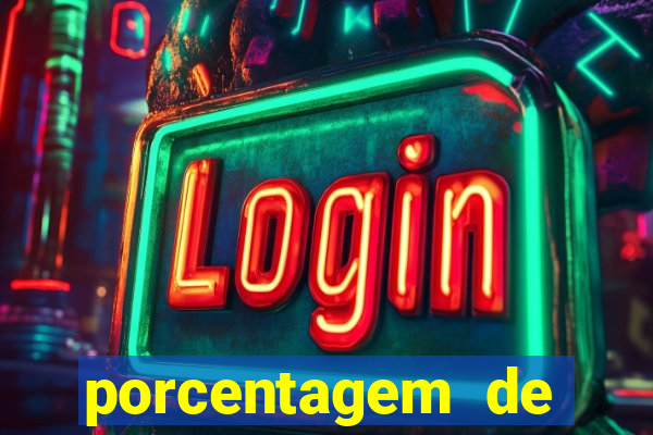 porcentagem de jogos slots pg