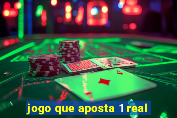 jogo que aposta 1 real