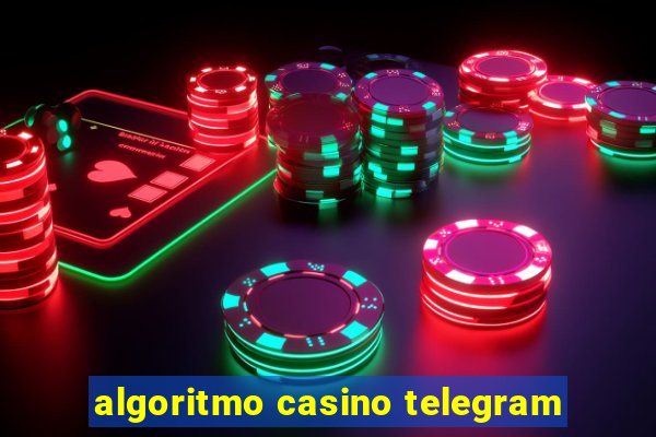 algoritmo casino telegram