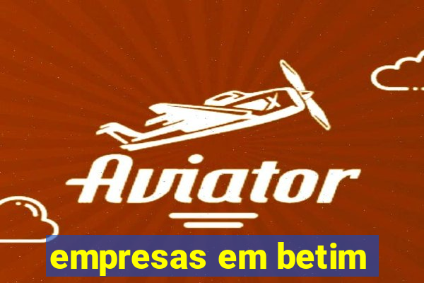 empresas em betim