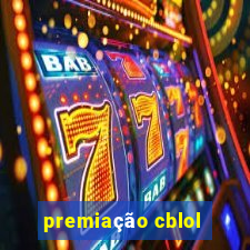 premiação cblol