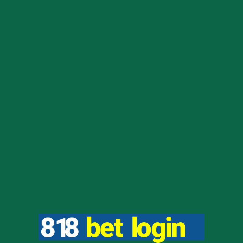 818 bet login