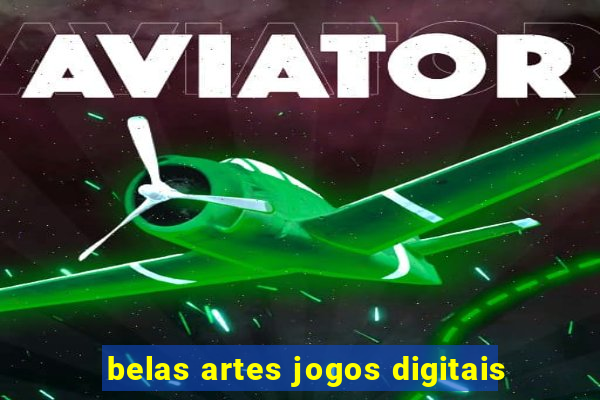 belas artes jogos digitais