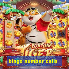 bingo number calls