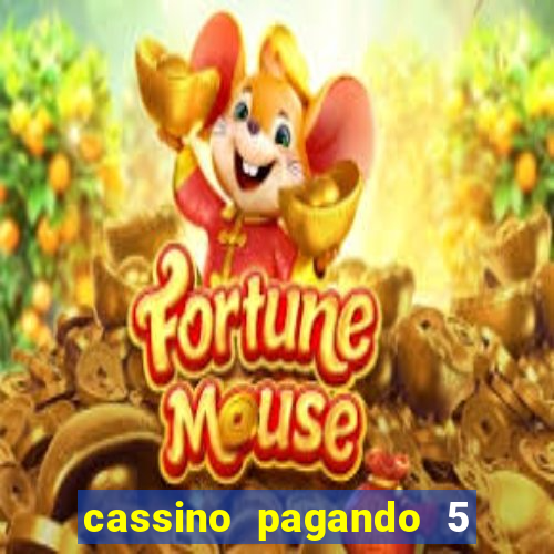 cassino pagando 5 reais no cadastro