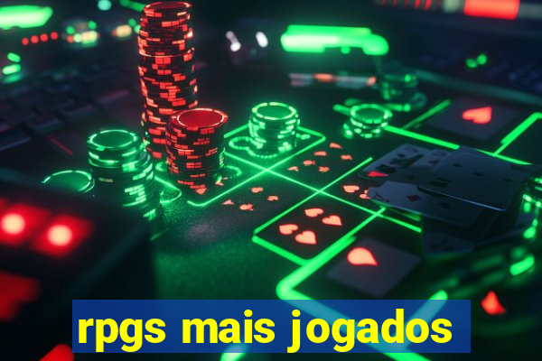 rpgs mais jogados