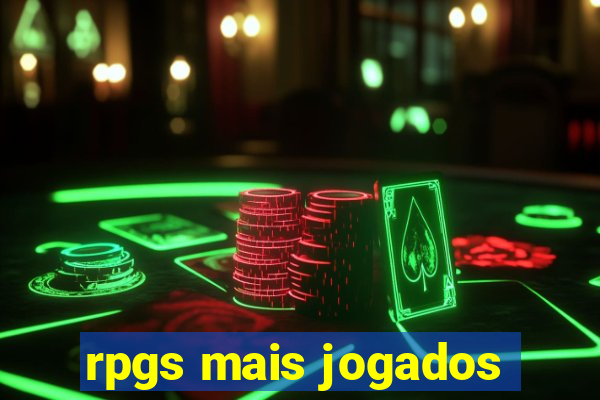 rpgs mais jogados