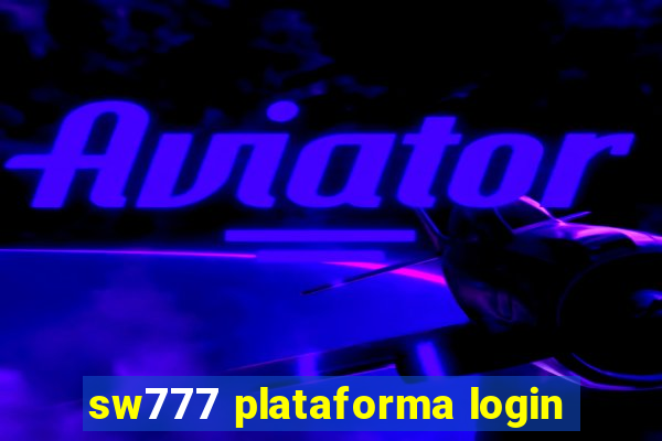 sw777 plataforma login