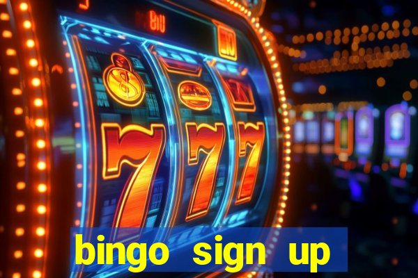 bingo sign up offers no wagering