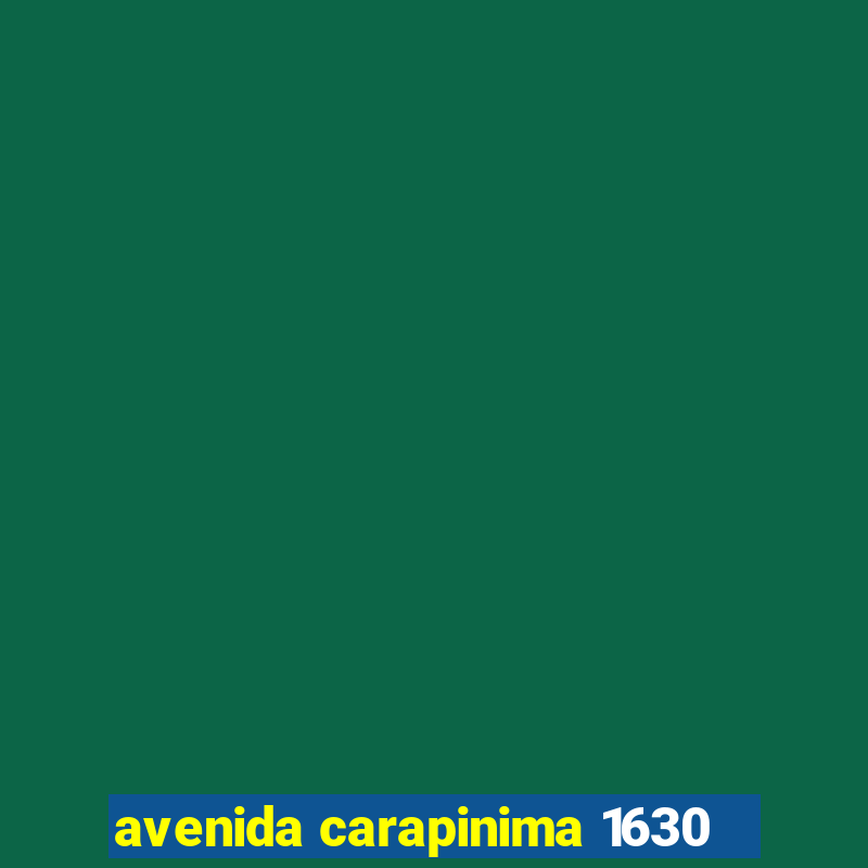 avenida carapinima 1630