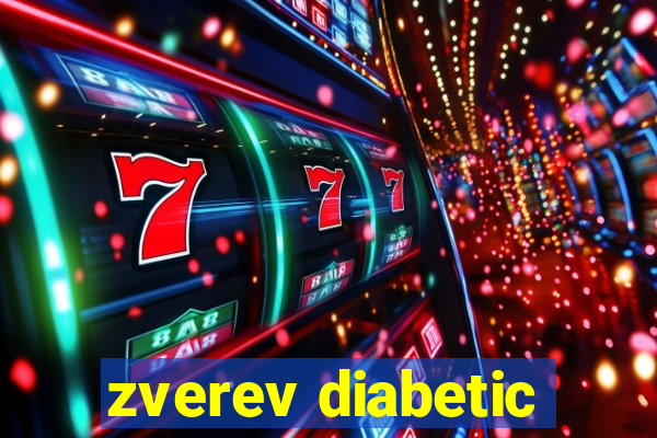 zverev diabetic