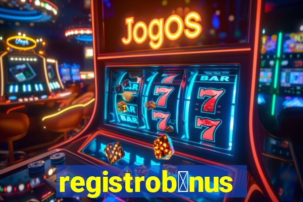 registrob么nus