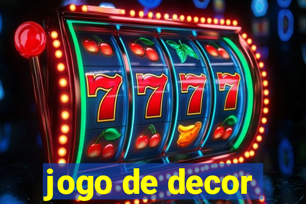 jogo de decor