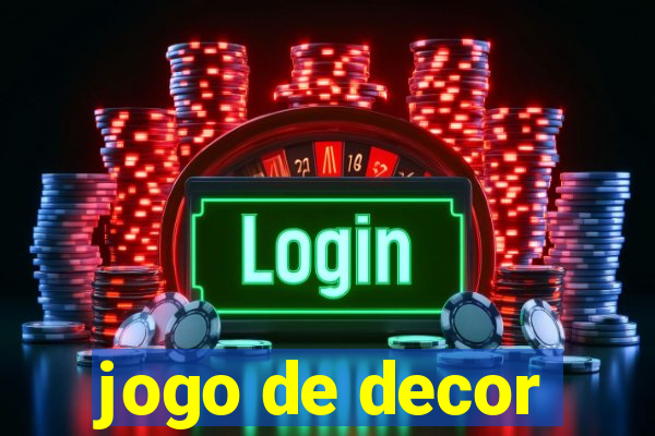 jogo de decor