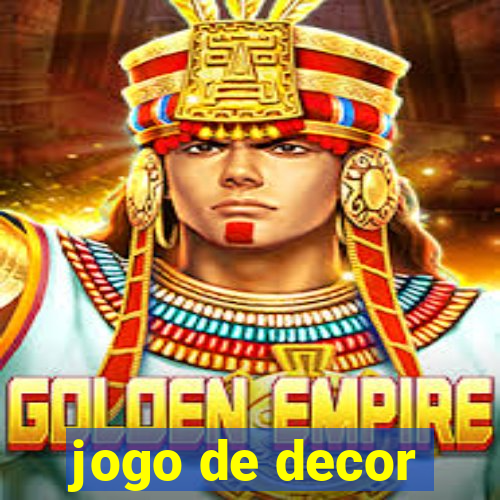 jogo de decor